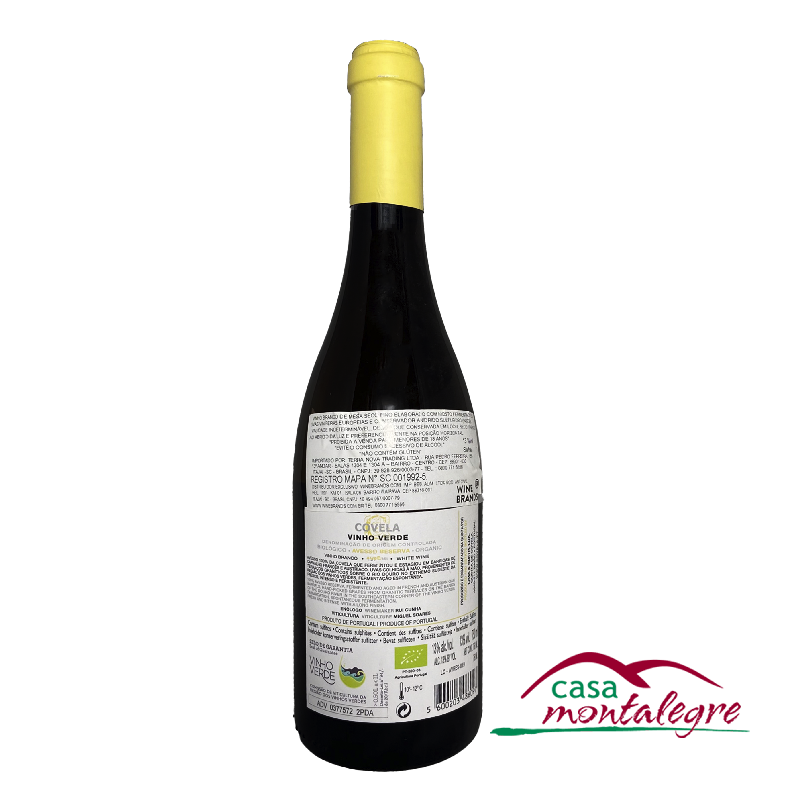 Vinho Covela Avesso Reserva BIO Orgânico Vinho Covela Avesso Reserva BIO Orgânico