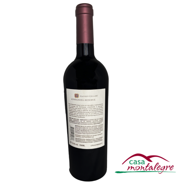 Vinho Hans Cellars Reserve Zinfandel Tinto Seco
